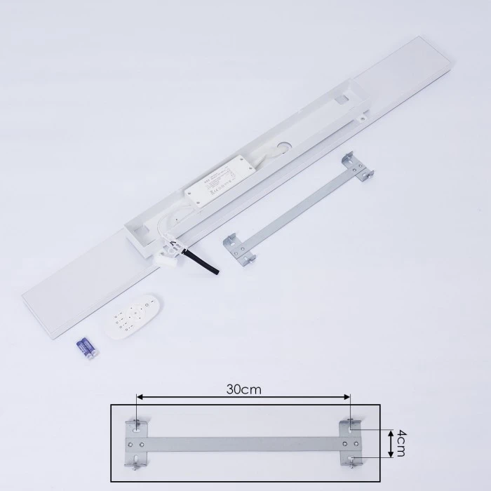 Hofstein Buenaventura Deckenleuchte LED Weiß, 1-flammig, Fernbedienung 5 Hofstein Buenaventura Deckenleuchte LED Weiß, 1-flammig, Fernbedienung – Bild 5