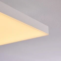 Hofstein Buenaventura LED Panel Weiß, 1-flammig, Fernbedienung -LED Leuchten Verkäufe 2022 buenaventura led panel h3381489 2