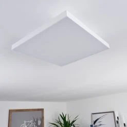 Hofstein Buenaventura LED Panel Weiß, 1-flammig, Fernbedienung -LED Leuchten Verkäufe 2022 buenaventura led panel h3382325 10