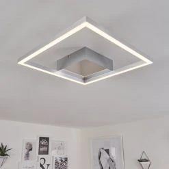 Hofstein Buren Deckenleuchte LED Nickel-Matt, 1-flammig 24 Hofstein Buren Deckenleuchte LED Nickel-Matt, 1-flammig -LED Leuchten Verkäufe 2022 buren deckenleuchte h3446614 10