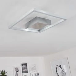 Hofstein Buren Deckenleuchte LED Nickel-Matt, 1-flammig 25 Hofstein Buren Deckenleuchte LED Nickel-Matt, 1-flammig -LED Leuchten Verkäufe 2022 buren deckenleuchte h3446614 11