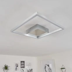 Hofstein Buren Deckenleuchte LED Nickel-Matt, 1-flammig 27 Hofstein Buren Deckenleuchte LED Nickel-Matt, 1-flammig -LED Leuchten Verkäufe 2022 buren deckenleuchte h3446614 13