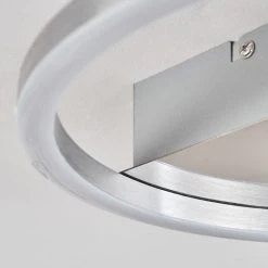 Hofstein Buren Deckenleuchte LED Nickel-Matt, 1-flammig -LED Leuchten Verkäufe 2022 buren deckenleuchte h3446638 2