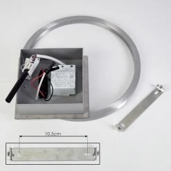 Hofstein Buren Deckenleuchte LED Nickel-Matt, 1-flammig -LED Leuchten Verkäufe 2022 buren deckenleuchte h3446638 4