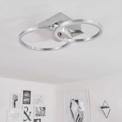 Hofstein Buren Deckenleuchte LED Nickel-Matt, 1-flammig 24 Hofstein Buren Deckenleuchte LED Nickel-Matt, 1-flammig -LED Leuchten Verkäufe 2022 buren deckenleuchte h3446713 9