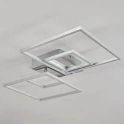 Hofstein Buren Deckenleuchte LED Nickel-Matt, 1-flammig -LED Leuchten Verkäufe 2022 buren deckenleuchte h3447499 7