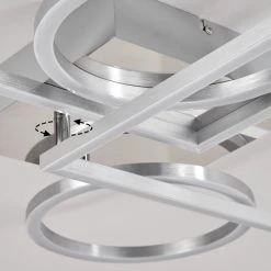 Hofstein Buren Deckenleuchte LED Nickel-Matt, 1-flammig -LED Leuchten Verkäufe 2022 buren deckenleuchte h3447512 2