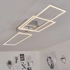 Hofstein Buren Deckenleuchte LED Nickel-Matt, 1-flammig 18 Hofstein Buren Deckenleuchte LED Nickel-Matt, 1-flammig -LED Leuchten Verkäufe 2022 buren deckenleuchte h3447536 8