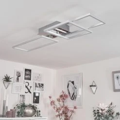 Hofstein Buren Deckenleuchte LED Nickel-Matt, 1-flammig 19 Hofstein Buren Deckenleuchte LED Nickel-Matt, 1-flammig -LED Leuchten Verkäufe 2022 buren deckenleuchte h3447536 9