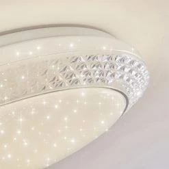 Hofstein Burton Deckenleuchte LED Wei&szlig;, 1-flammig -LED Leuchten Verkäufe 2022 burton deckenleuchte h3266243 do4 15