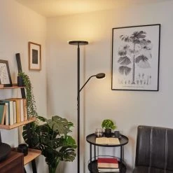 Hofstein Busswil Deckenfluter LED Schwarz, 2-flammig 22 Hofstein Busswil Deckenfluter LED Schwarz, 2-flammig -LED Leuchten Verkäufe 2022 busswil deckenfluter h3458006 10