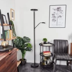 Hofstein Busswil Deckenfluter LED Schwarz, 2-flammig 23 Hofstein Busswil Deckenfluter LED Schwarz, 2-flammig -LED Leuchten Verkäufe 2022 busswil deckenfluter h3458006 11