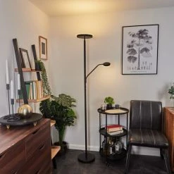 Hofstein Busswil Deckenfluter LED Schwarz, 2-flammig 18 Hofstein Busswil Deckenfluter LED Schwarz, 2-flammig -LED Leuchten Verkäufe 2022 busswil deckenfluter h3458006 6