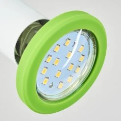 Hofstein Cabri Deckenleuchte LED Chrom, Gr&uuml;n, Wei&szlig;, 1-flammig -LED Leuchten Verkäufe 2022 cabri deckenleuchte h3551806 2