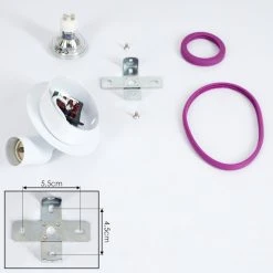 Hofstein Cabri Deckenleuchte LED Chrom, Weiß, Lila, 1-flammig 16 Hofstein Cabri Deckenleuchte LED Chrom, Weiß, Lila, 1-flammig -LED Leuchten Verkäufe 2022 cabri deckenleuchte h3551820 4