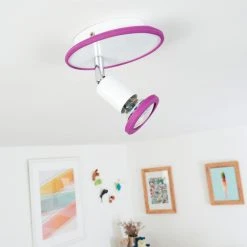 Hofstein Cabri Deckenleuchte LED Chrom, Weiß, Lila, 1-flammig 21 Hofstein Cabri Deckenleuchte LED Chrom, Weiß, Lila, 1-flammig -LED Leuchten Verkäufe 2022 cabri deckenleuchte h3551820 9