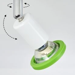 Hofstein Cabri Deckenleuchte LED Chrom, Grün, Weiß, 2-flammig 15 Hofstein Cabri Deckenleuchte LED Chrom, Grün, Weiß, 2-flammig -LED Leuchten Verkäufe 2022 cabri deckenleuchte h3551998 5