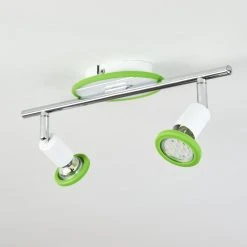 Hofstein Cabri Deckenleuchte LED Chrom, Grün, Weiß, 2-flammig 17 Hofstein Cabri Deckenleuchte LED Chrom, Grün, Weiß, 2-flammig -LED Leuchten Verkäufe 2022 cabri deckenleuchte h3551998 7