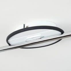 Hofstein Cabri Deckenleuchte LED Chrom, Schwarz, Wei&szlig;, 2-flammig -LED Leuchten Verkäufe 2022 cabri deckenleuchte h3552025 2