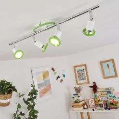 Hofstein Cabri Deckenleuchte LED Chrom, Grün, Weiß, 4-flammig 20 Hofstein Cabri Deckenleuchte LED Chrom, Grün, Weiß, 4-flammig -LED Leuchten Verkäufe 2022 cabri deckenleuchte h3552049 8