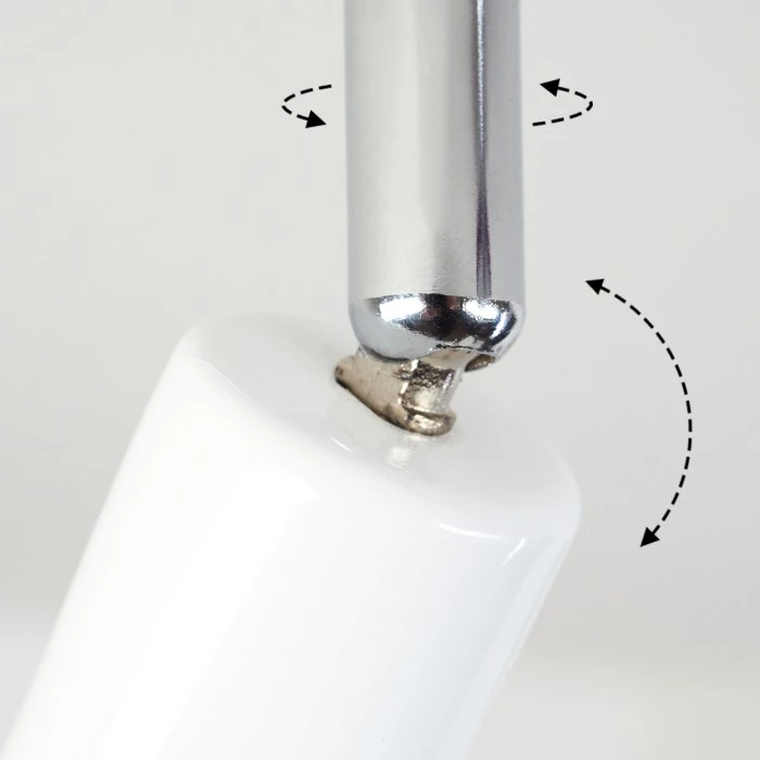 Hofstein Cabri Deckenleuchte LED Chrom, Weiß, Lila, 4-flammig 6 Hofstein Cabri Deckenleuchte LED Chrom, Weiß, Lila, 4-flammig – Bild 6