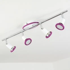 Hofstein Cabri Deckenleuchte LED Chrom, Weiß, Lila, 4-flammig 19 Hofstein Cabri Deckenleuchte LED Chrom, Weiß, Lila, 4-flammig -LED Leuchten Verkäufe 2022 cabri deckenleuchte h3552063 7