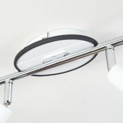 Hofstein Cabri Deckenleuchte LED Chrom, Schwarz, Wei&szlig;, 4-flammig -LED Leuchten Verkäufe 2022 cabri deckenleuchte h3552087 2