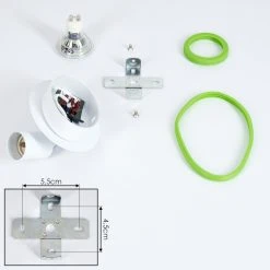 Hofstein Cabri Wandleuchte LED Chrom, Grün, Weiß, 1-flammig 16 Hofstein Cabri Wandleuchte LED Chrom, Grün, Weiß, 1-flammig -LED Leuchten Verkäufe 2022 cabri wandleuchte h3561164 4