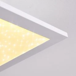 Hofstein Cambote LED Panel Wei&szlig;, 1-flammig, Fernbedienung -LED Leuchten Verkäufe 2022 cambote led panel h3382288 10