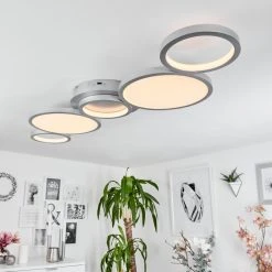 Hofstein Carabajal Deckenleuchte LED Titan, 1-flammig -LED Leuchten Verkäufe 2022 carabajal deckenleuchte h3562178 6