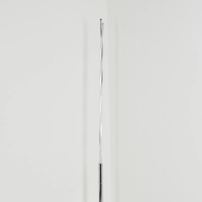 Hofstein Carmacks Stehleuchte LED Silber, 2-flammig 8 Hofstein Carmacks Stehleuchte LED Silber, 2-flammig – Bild 8