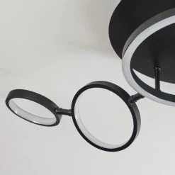 Hofstein Carrisito Deckenleuchte LED Schwarz, 1-flammig -LED Leuchten Verkäufe 2022 carrisito deckenleuchte h3562567 5