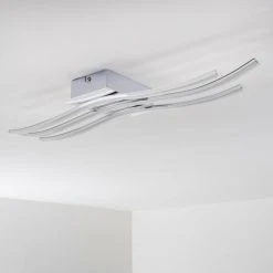 Hofstein Cartago Deckenleuchte LED Chrom, 3-flammig -LED Leuchten Verkäufe 2022 cartago deckenleuchte h3001639 14