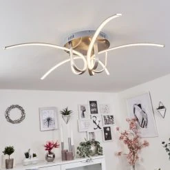 Hofstein Casale Deckenleuchte LED Chrom, 1-flammig -LED Leuchten Verkäufe 2022 casale deckenleuchte h167367 10