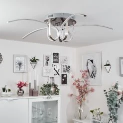 Hofstein Casale Deckenleuchte LED Chrom, 1-flammig -LED Leuchten Verkäufe 2022 casale deckenleuchte h167367 11