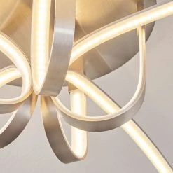 Hofstein Casale Deckenleuchte LED Chrom, 1-flammig -LED Leuchten Verkäufe 2022 casale deckenleuchte h167367 12