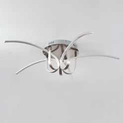 Hofstein Casale Deckenleuchte LED Chrom, 1-flammig -LED Leuchten Verkäufe 2022 casale deckenleuchte h167367 7