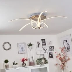 Hofstein Casale Deckenleuchte LED Chrom, 1-flammig -LED Leuchten Verkäufe 2022 casale deckenleuchte h167367 8