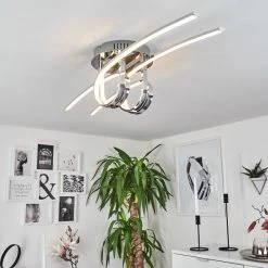 Hofstein Casale Deckenleuchte LED Chrom, 2-flammig 22 Hofstein Casale Deckenleuchte LED Chrom, 2-flammig -LED Leuchten Verkäufe 2022 casale deckenleuchte h167374 10