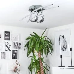 Hofstein Casale Deckenleuchte LED Chrom, 2-flammig 23 Hofstein Casale Deckenleuchte LED Chrom, 2-flammig -LED Leuchten Verkäufe 2022 casale deckenleuchte h167374 11