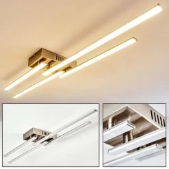 Hofstein Casale Deckenleuchte LED Chrom, 1-flammig