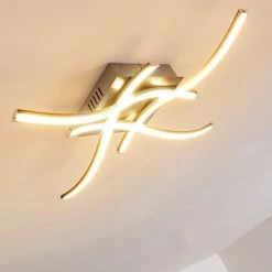 Hofstein Casale Deckenleuchte LED Nickel-Matt, 4-flammig -LED Leuchten Verkäufe 2022 casale deckenleuchte h3011300 do4 10