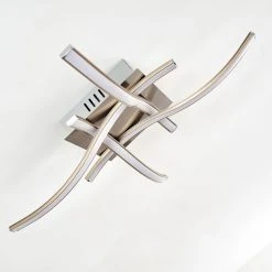 Hofstein Casale Deckenleuchte LED Nickel-Matt, 4-flammig -LED Leuchten Verkäufe 2022 casale deckenleuchte h3011300 do4 8