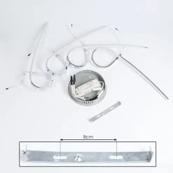 Hofstein Casale Deckenleuchte LED Nickel-Matt, 1-flammig -LED Leuchten Verkäufe 2022 casale deckenleuchte h3011461 do4 4