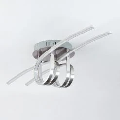 Hofstein Casale Deckenleuchte LED Nickel-Matt, 1-flammig -LED Leuchten Verkäufe 2022 casale deckenleuchte h3011461 do4 7