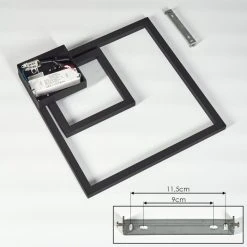 Hofstein Cavareno Deckenleuchte LED Schwarz, 1-flammig -LED Leuchten Verkäufe 2022 cavareno deckenleuchte h3391631 4