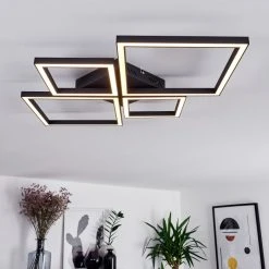 Hofstein Cavareno Deckenleuchte LED Schwarz, 1-flammig, Fernbedienung -LED Leuchten Verkäufe 2022 cavareno deckenleuchte h3391662 10