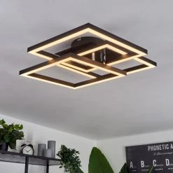 Hofstein Cavareno Deckenleuchte LED Schwarz, 1-flammig -LED Leuchten Verkäufe 2022 cavareno deckenleuchte h3654224 8