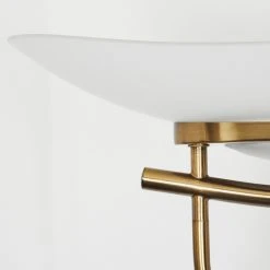 Hofstein Cavate Deckenfluter LED Messing, 2-flammig -LED Leuchten Verkäufe 2022 cavate deckenfluter h3019979 5