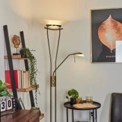 Hofstein Cavate Deckenfluter LED Messing, 2-flammig -LED Leuchten Verkäufe 2022 cavate deckenfluter h3019979 6